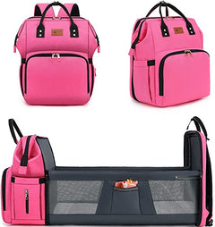 Diaper Bag Backpack with Changing Station