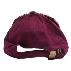 RHINESTONE CROWN CAP