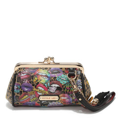 Mini Kiss Lock Coin Purse Wristlet