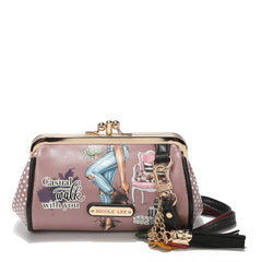 Mini Kiss Lock Coin Purse Wristlet