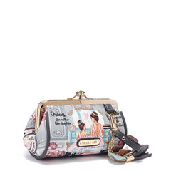 Mini Kiss Lock Coin Purse Wristlet