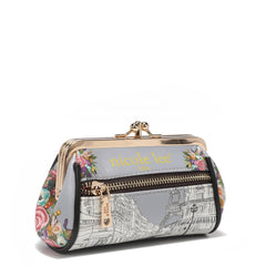 Mini Kiss Lock Coin Purse Wristlet