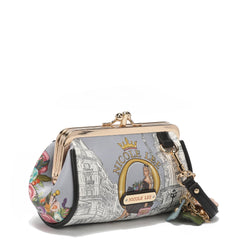 Mini Kiss Lock Coin Purse Wristlet