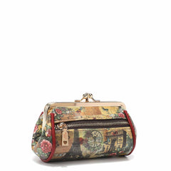 Mini Kiss Lock Coin Purse Wristlet