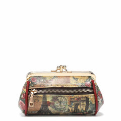 Mini Kiss Lock Coin Purse Wristlet