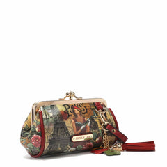 Mini Kiss Lock Coin Purse Wristlet