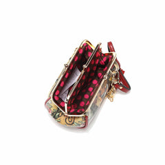 Mini Kiss Lock Coin Purse Wristlet