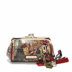 Mini Kiss Lock Coin Purse Wristlet