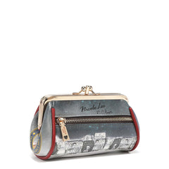 Mini Kiss Lock Coin Purse Wristlet