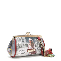 Mini Kiss Lock Coin Purse Wristlet