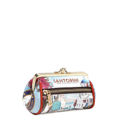 Mini Kiss Lock Coin Purse Wristlet
