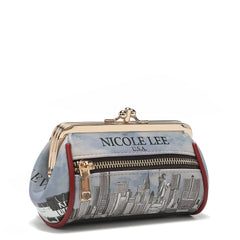 Mini Kiss Lock Coin Purse Wristlet