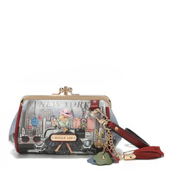 Mini Kiss Lock Coin Purse Wristlet