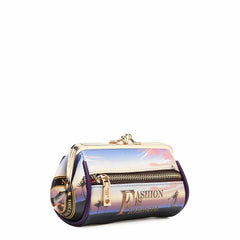Mini Kiss Lock Coin Purse Wristlet
