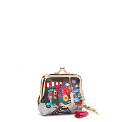 Mini llavero de monedero