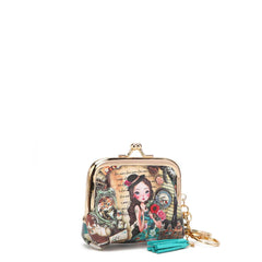 Mini llavero de monedero