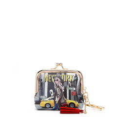 Mini llavero de monedero