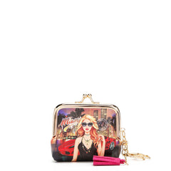 Mini llavero de monedero