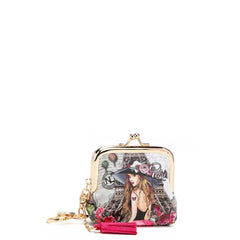 Mini llavero de monedero