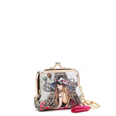 Mini llavero de monedero