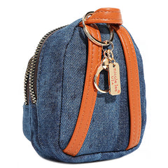 DENIM BACKPACK COIN PURSE