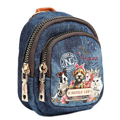 DENIM BACKPACK COIN PURSE