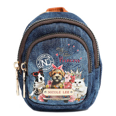 DENIM BACKPACK COIN PURSE
