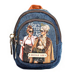 DENIM BACKPACK COIN PURSE