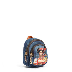 DENIM BACKPACK COIN PURSE