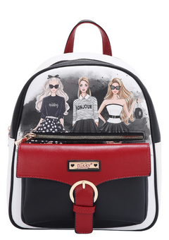 Trio Backpack 3 Piece Set (Backpack, Crossbody, Wallet)