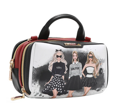 Mini Boston Double Zip Crossbody Trio