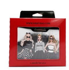 Mini Boston Double Zip Crossbody Trio