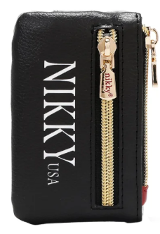 Mini Zip & Snap Button Card Holder Trio