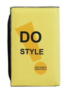 Bifold Center Zip Wallet Nail Polish