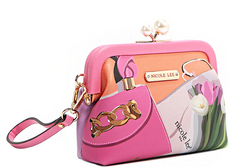 Chelsea Pearl Coinpurse Violet Blossom