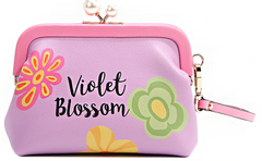 Chelsea Pearl Coinpurse Violet Blossom
