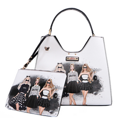 Trio 2pc Satchel Bag