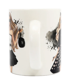 Trio Nikky Ceramic Mug with Bunny Keychain