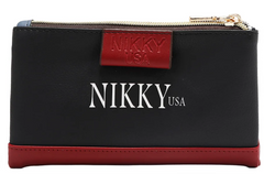 Bifold Zipper Wallet Trio