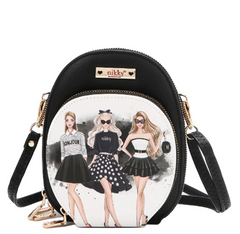 Nikky Multi Pocket Small Crossbody