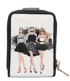 Nikky Compact Bi-Fold Wallet Trio