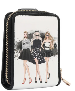 Nikky Compact Bi-Fold Wallet Trio