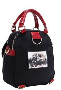 Nylon Convertible Handbag/Backpack Trio