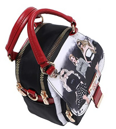 Nylon Convertible Handbag/Backpack Trio
