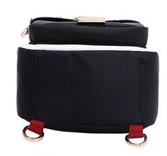 Nylon Convertible Handbag/Backpack Trio