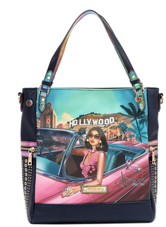 Hollywood Drive Large Tote Bag