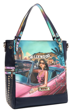 Hollywood Drive Large Tote Bag
