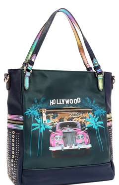 Hollywood Drive Large Tote Bag