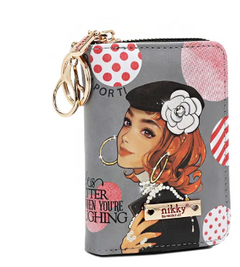 Zip Accordion Card Holder Ciega Por Ti