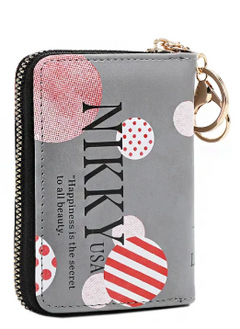 Zip Accordion Card Holder Ciega Por Ti